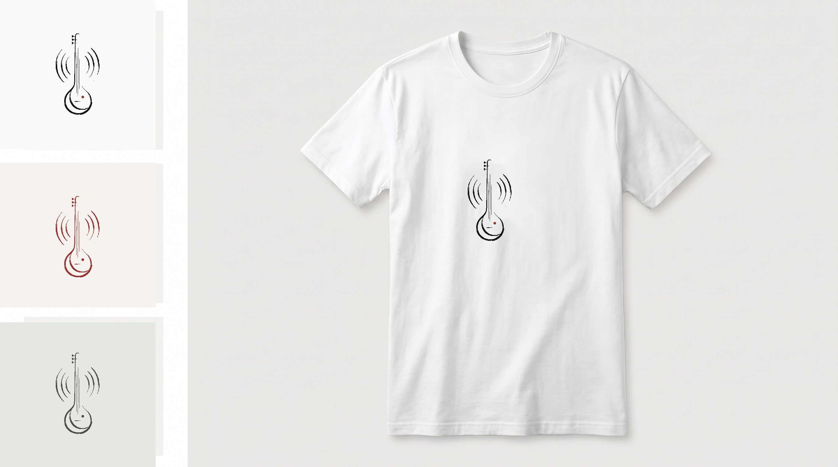 Rubab String Sufi White T-Shirt voting shirt