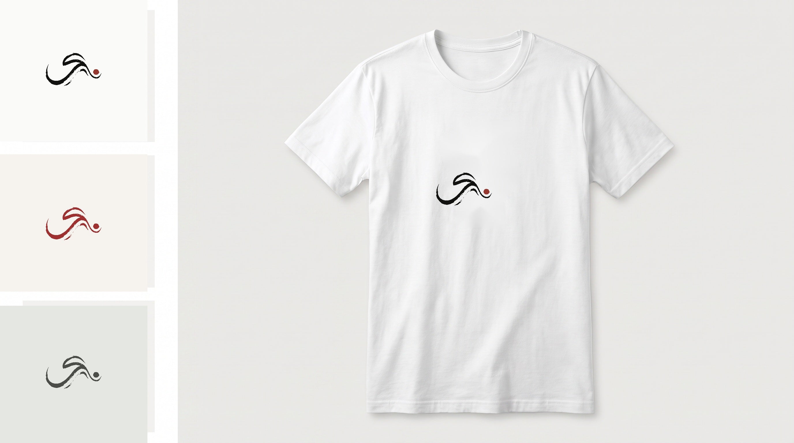 Sufi Wave Red Sun White T-Shirt voting shirt
